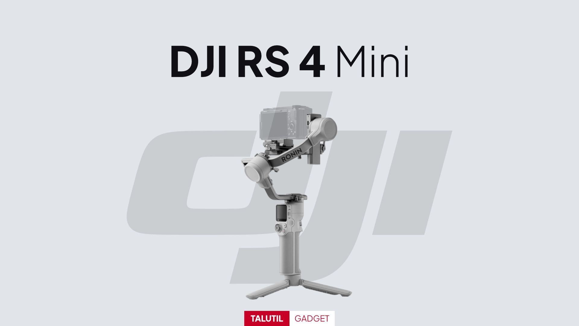 Estabilizador de cámaras DJI RS 4 Mini